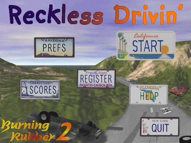 Reckless Drivin&rsquo; menu
